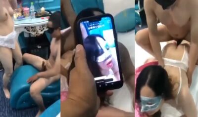 Dắt vợ đi some chồng ngồi quay video