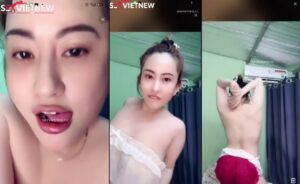 Gấu misa idol tiktok lộ hàng khủng trên livetream P2 3 Gấu misa