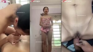 Thu Thủy 2k4 Sóc Sơn vay tiền không trả được em lấy thân ra gán nợ 3 Sex Việt
