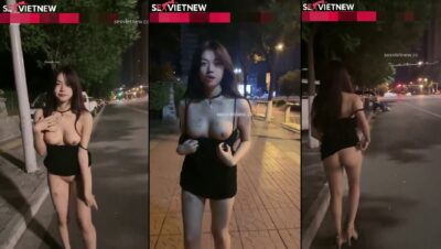 Cực phẩm gái xinh Public show hàng giữa đường Phần 2
